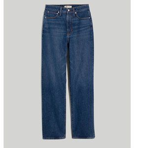 Madewell Petite Curvy Perfect Vintage Straight Jean in Mayfield Wash Size 28P
